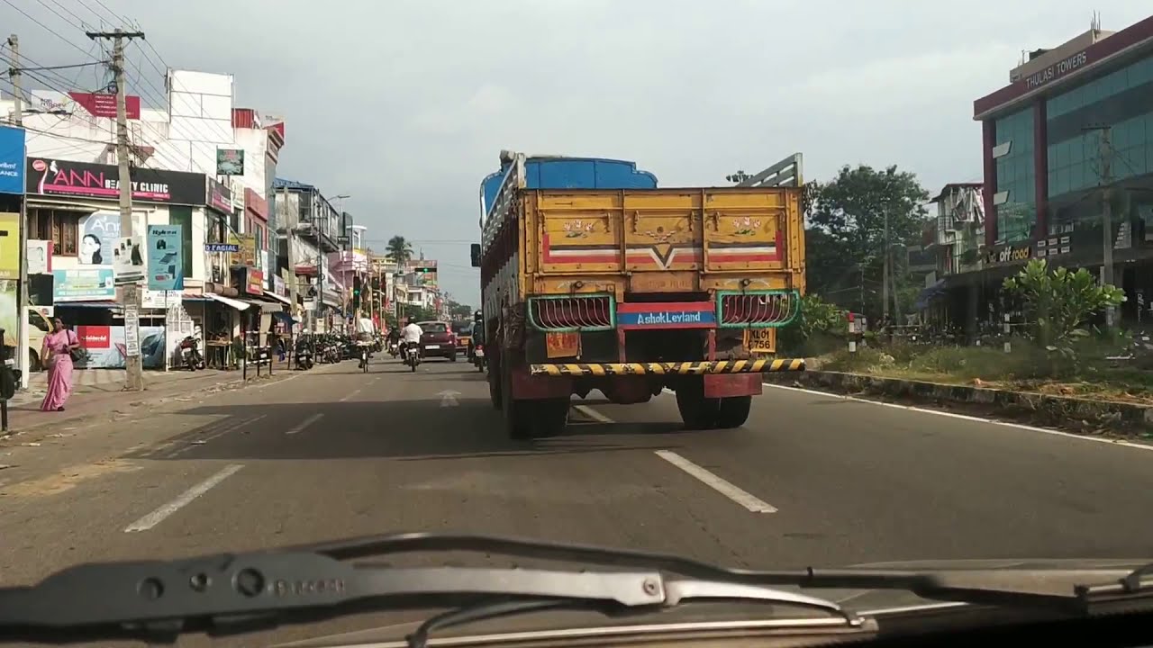 Roads of Kerala - Thiruvananthapuram to Parassala