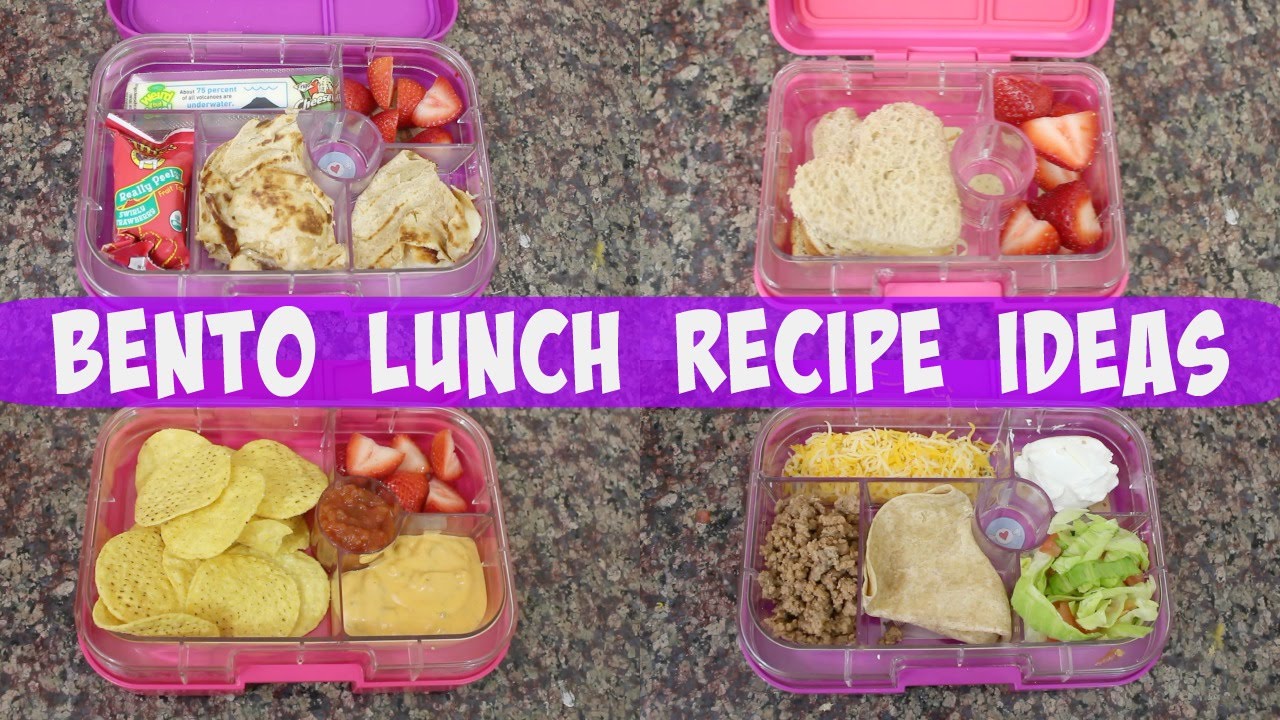 Bento Lunch Recipes Ideas||Yumbox Giveaway