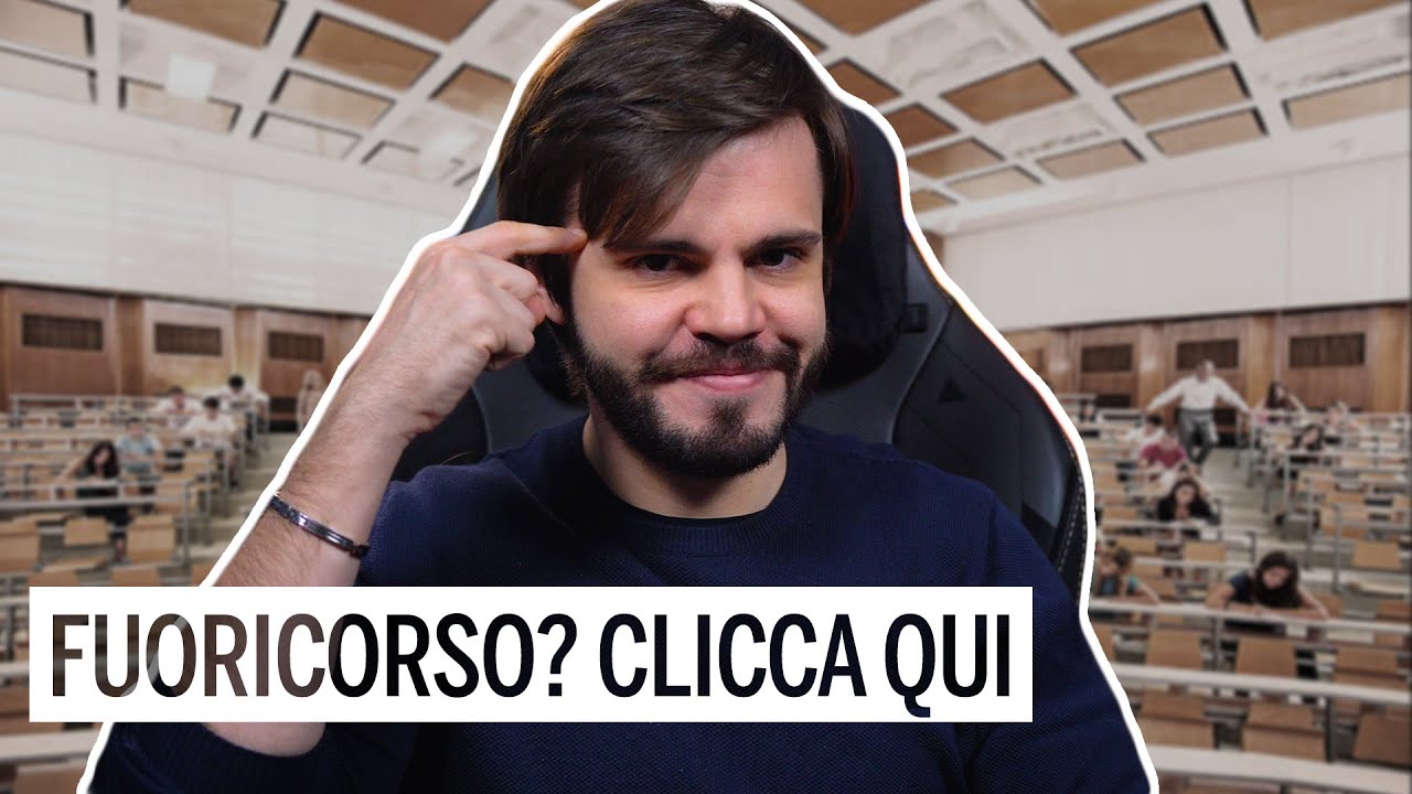 FUORICORSO all'UNIVERSITÀ: parliamone sul serio