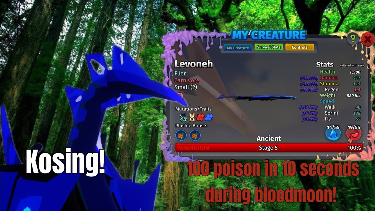 Levoneh is the best poison stacker! |stage 5| creatures of sonaria