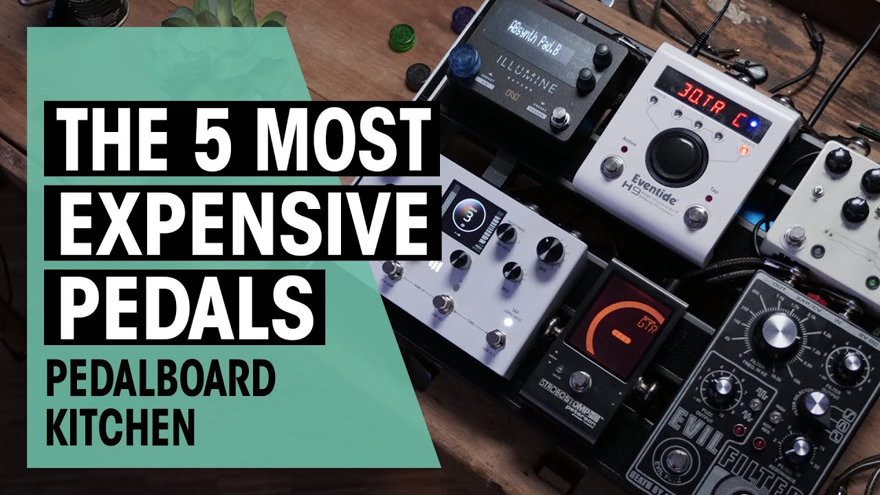The 5 Most Expensive Pedals at Thomann | Pedalboard Build Guide