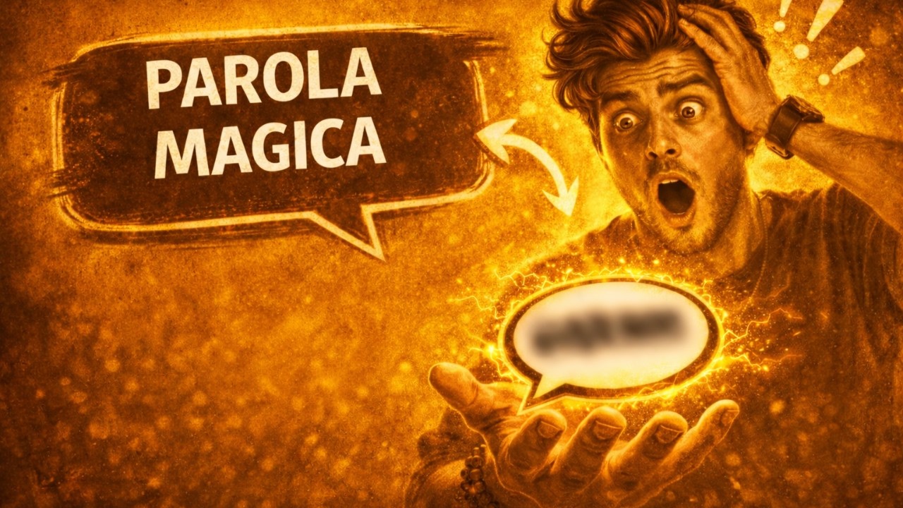 TUTTO È CAMBIATO dopo QUESTA PAROLA