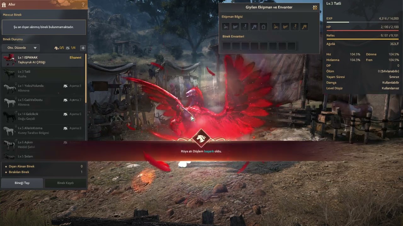 Tek attım .p | T10 | Black Desert Online | Efsanevi Rüya Atı | . | BenPamuk  #bdo #mmo #mmorpg #t10