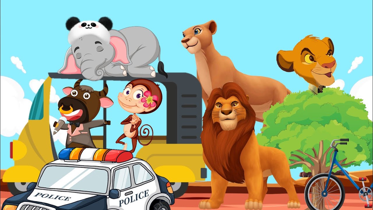 حدوتة الأسد ملك الغابةوتحدي لعبة الغميضة|حواديت قبل النوم|قصص أطفال بالعامية|حواديت مع لى لى