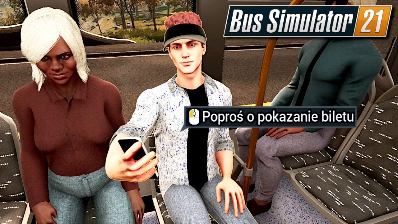 Sprawdzam bilety pasażerom - Bus Simulator 21 (#4)