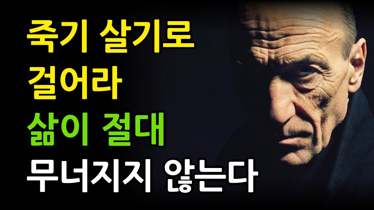 인간관계가 지옥처럼 힘들다면 지금 당장 걸어라 | 쇼펜하우어 철학 | 노후지혜 | 인생조언