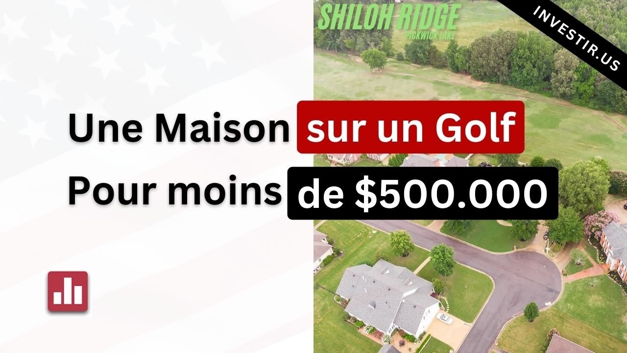 Construire une Maison sur un Golf aux USA pour moins de 500 000 $