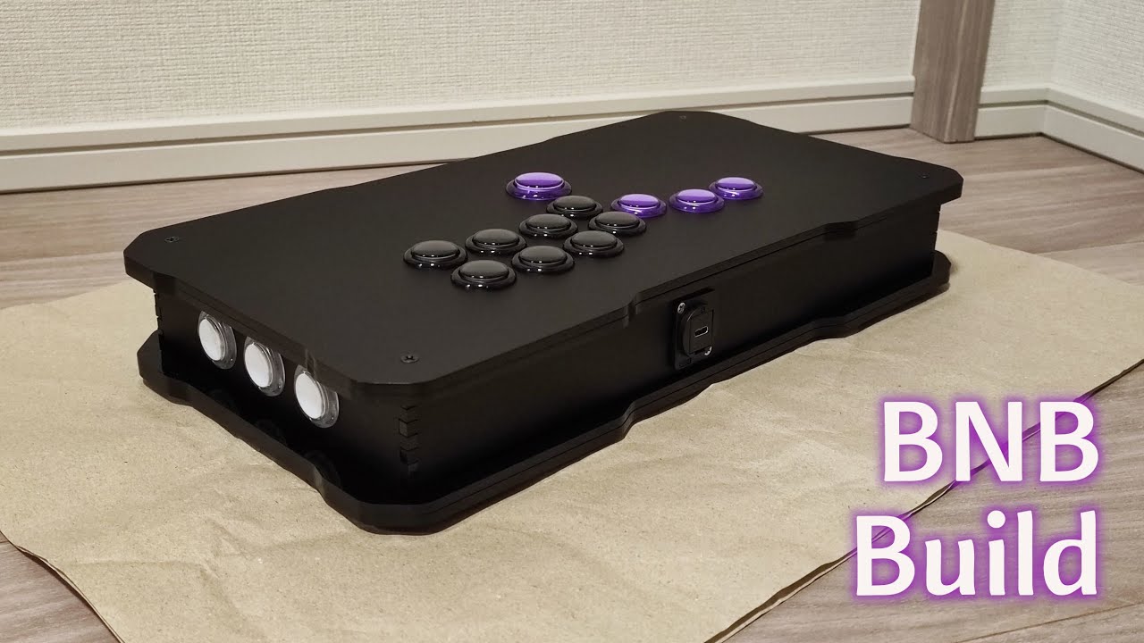 BNB Fightstick Gen 2 Hitbox Build Time Lapse