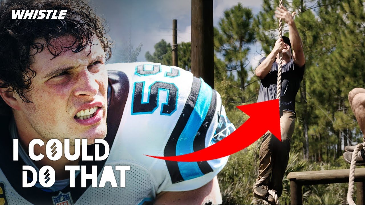 Football LEGEND Tries INSANE Military Obstacle Course! 💪 | ft. Luke Kuechly