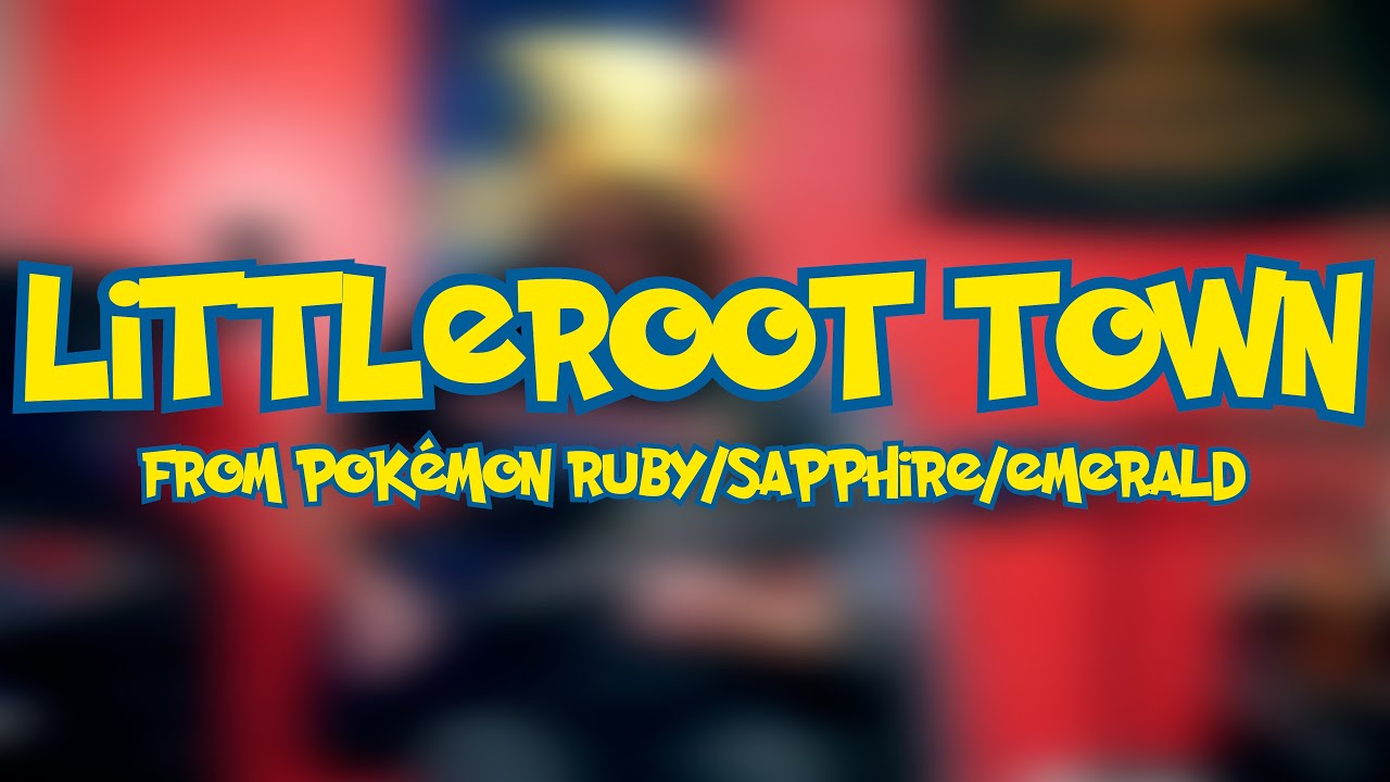 Littleroot Town (Pokémon Ruby/Sapphire/Emerald) Metal Cover