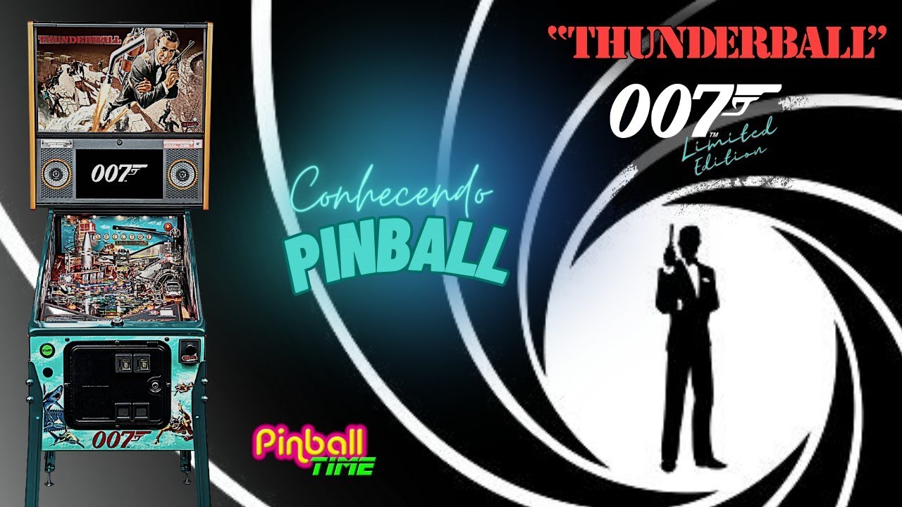 Pinball JAMES BOND LE - LIMITED EDITION - THUNDERBALL - STERN PINBALL