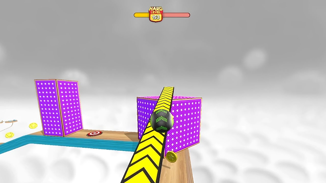 Going Balls, Speed Run, Going Balls Portal Run, Gameplay Level 154