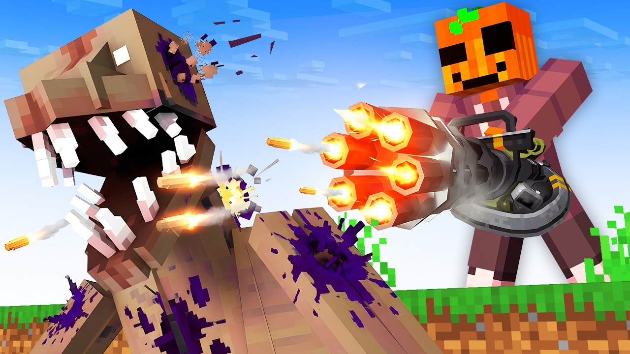 Us&eacute; ARMAS para MATAR MODS de TERROR en Minecraft!