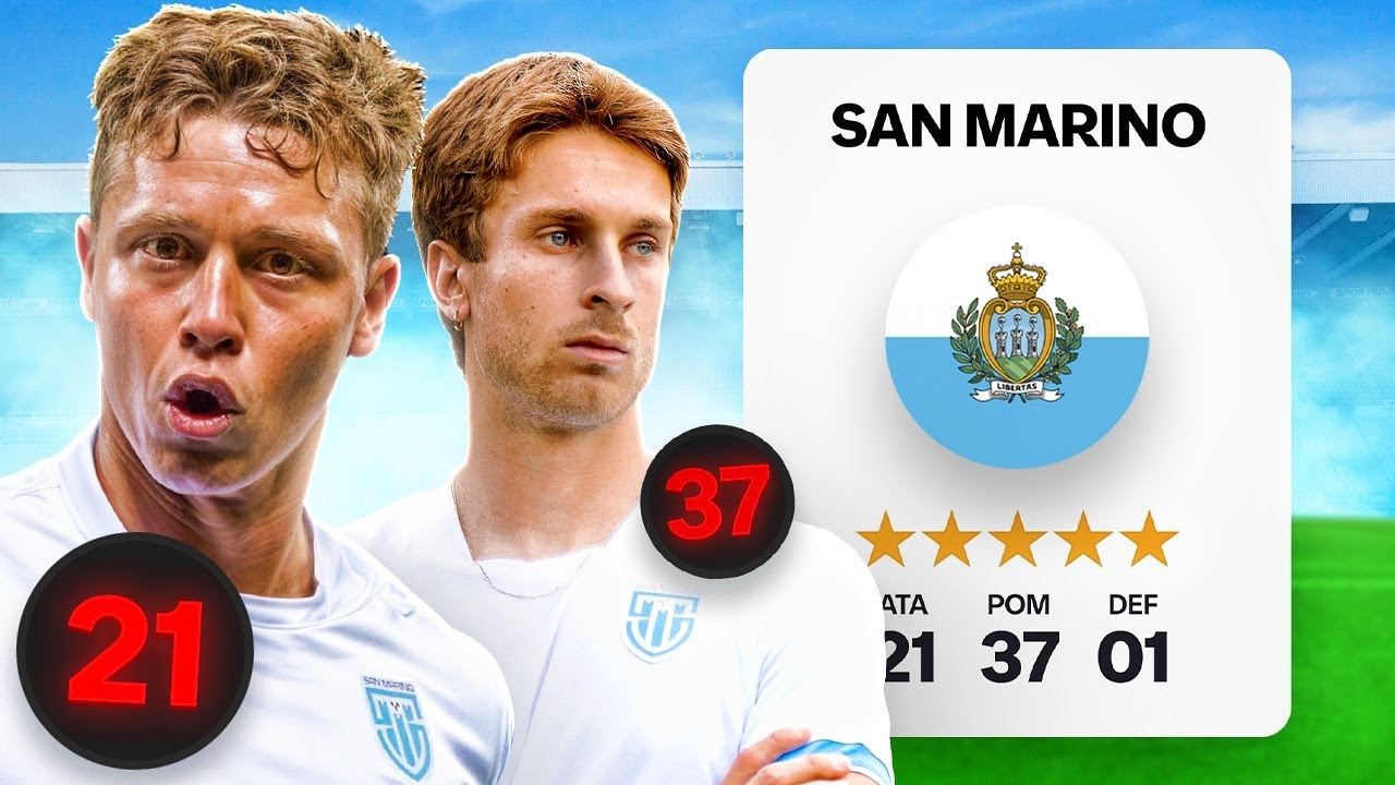 🏆🇸🇲  SYMULUJE LIGĘ MISTRZ&Oacute;W DO MOMENTU AŻ SAN MARINO WYGRA! 🏆🇸🇲