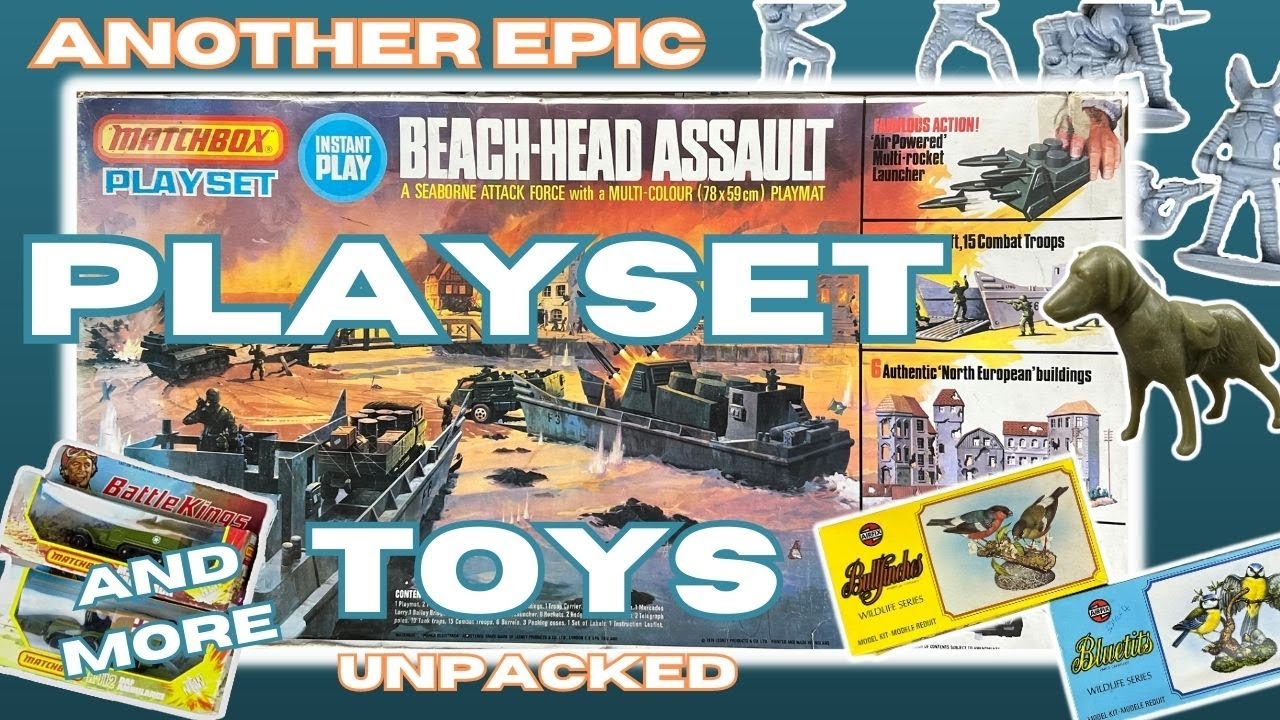 Unpacking Another Haul Of Cool Vintage Toys From Airfix And Matchbox
