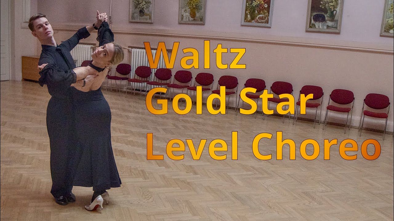 Waltz Gold Star Level Choreography | Double Natural Spin, Closed Wing