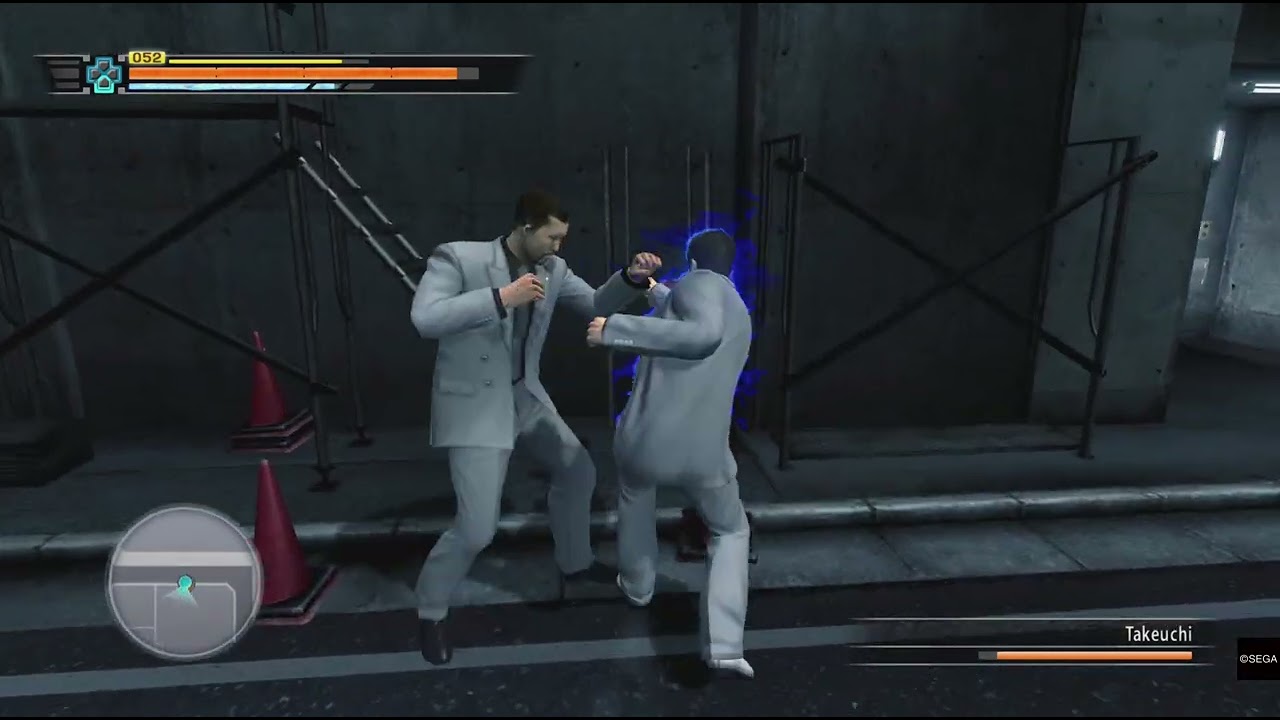 YAKUZA 3 combo