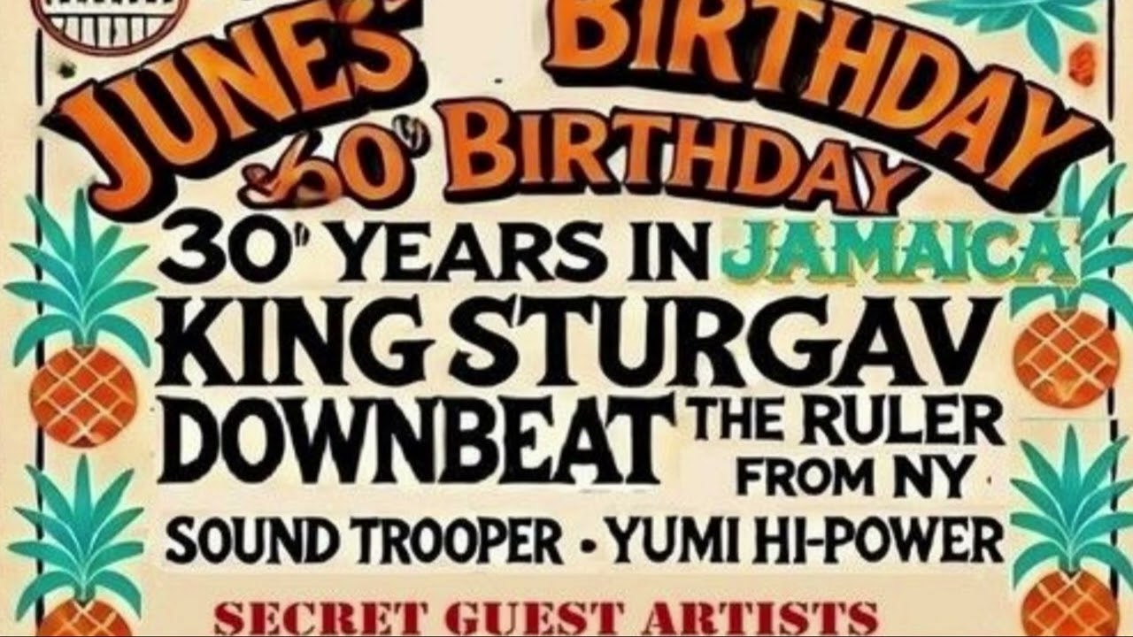 King Stur Gav | Downbeat The Ruler | Sound Trooper 26 Dec 2024 Kingston Jamaica | June's Birthday