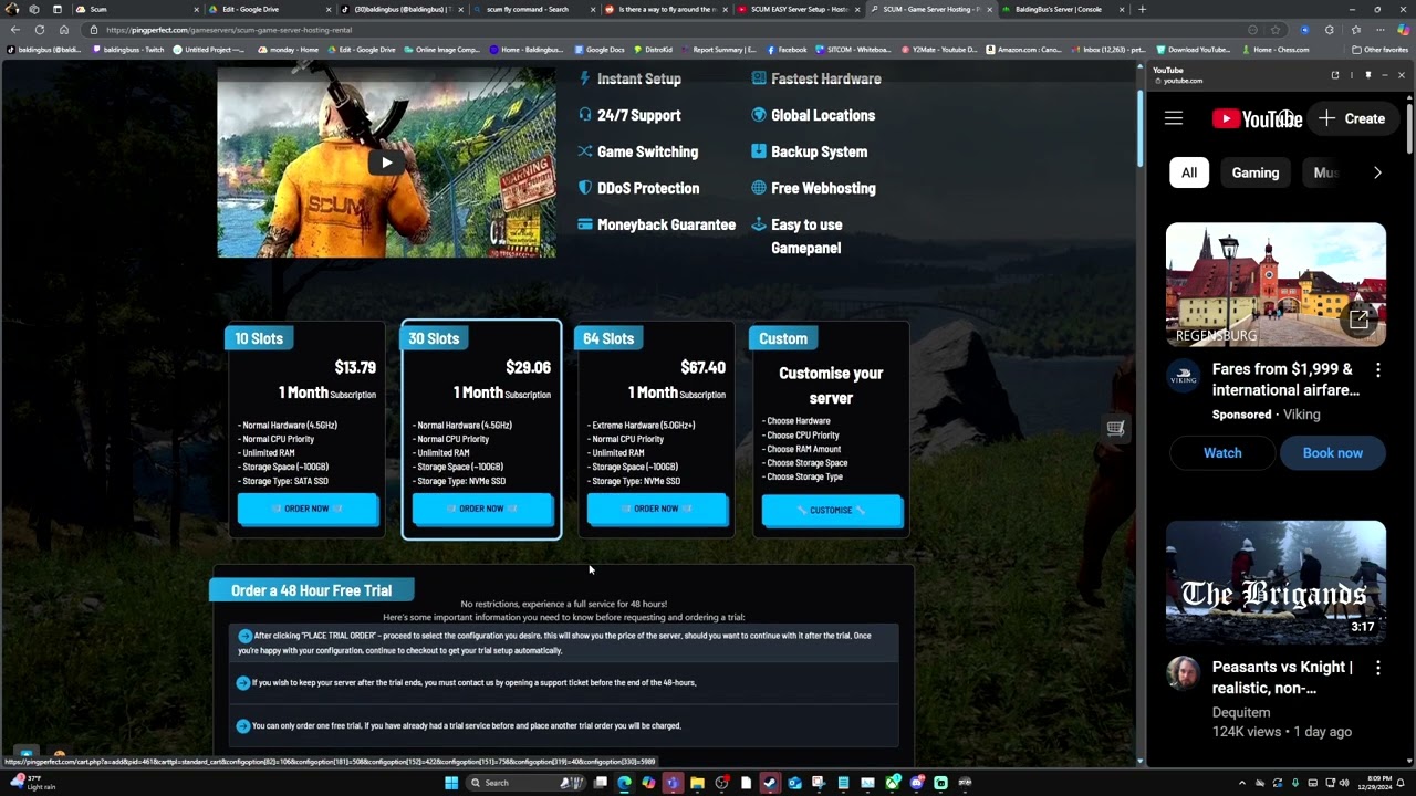 How to Create Servers in SCUM
