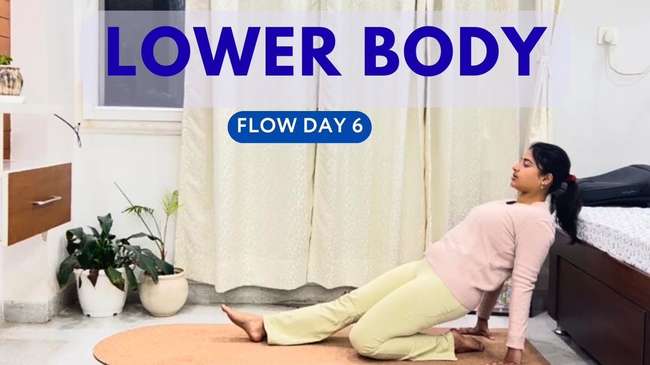 Lower Body Strength Yoga for Hips, Legs & Stability (20 Min) | Beginner Friendly | Day 6