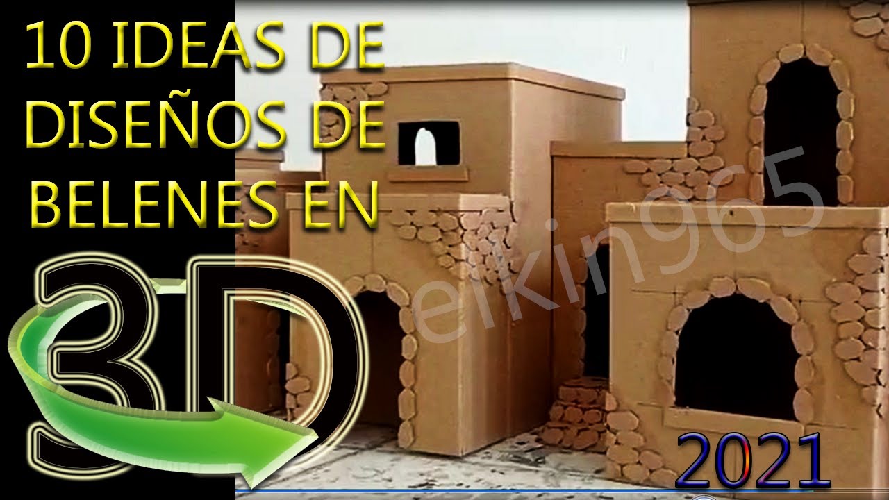 Belenes 10 ideas de proyectos para pesebre (video #2 listo para terminados) - elkin965