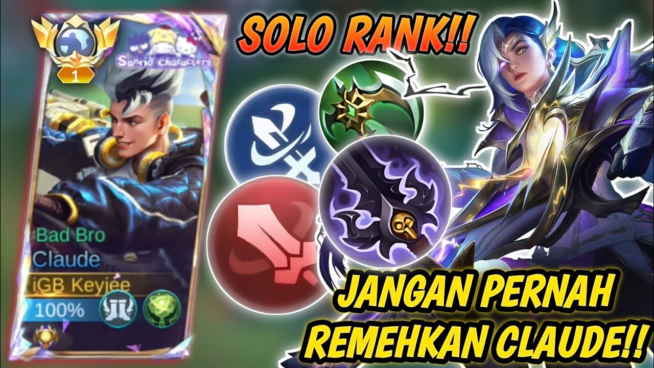 BEGINI AKIBATNYA KETIKA LESLEY TERLALU MEREMEHKAN TOP GLOBAL CLAUDE ! CLAUDE GAMEPLAY - MLBB