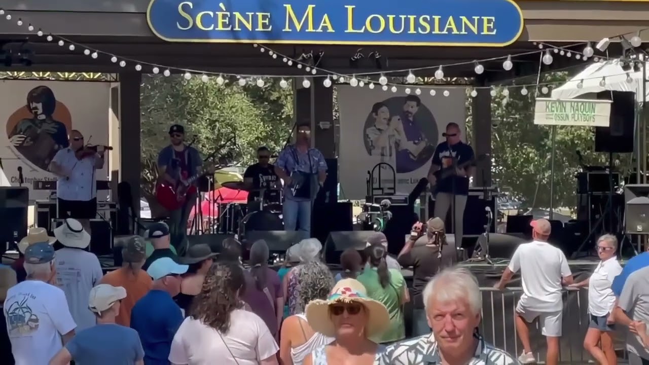Dancing at Festivals Acadians et Creoles on 10/13/24