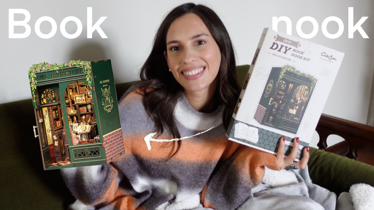 Costruisco un book nook | Pomeriggio Cozy ☕️🧦