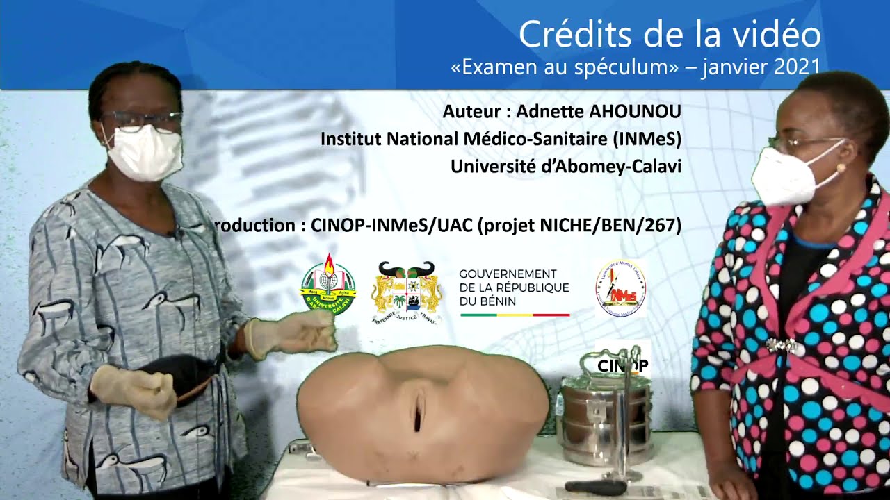 Examen au spéculum