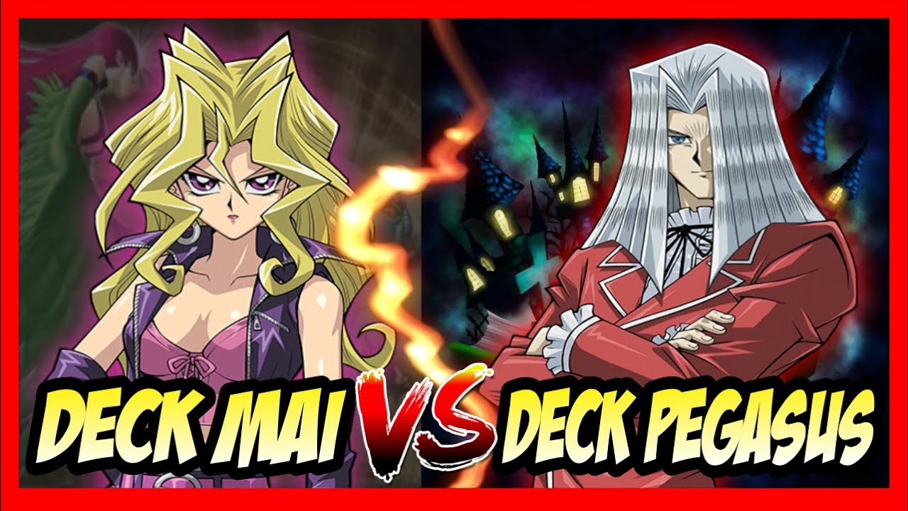 DECK MAI VS DECK PEGASUS  1° DUELO YUGIOH!