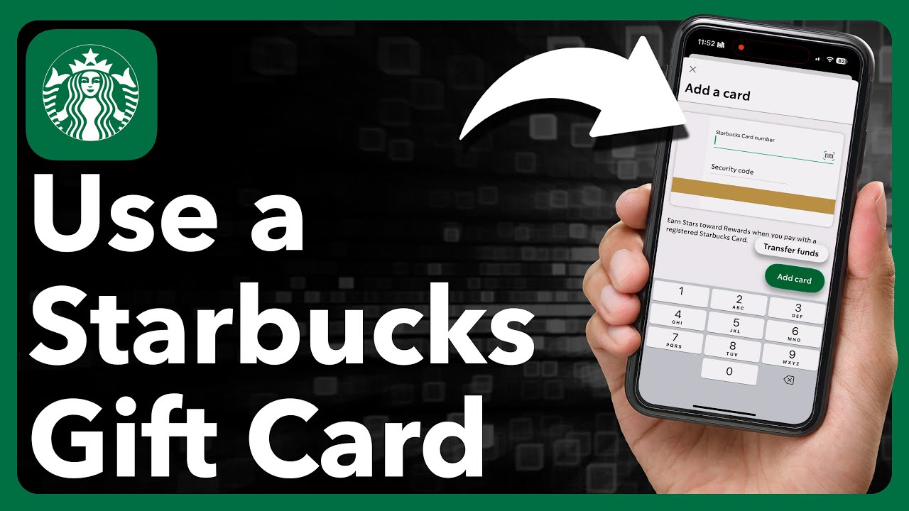 How To Use A Starbucks Gift Card