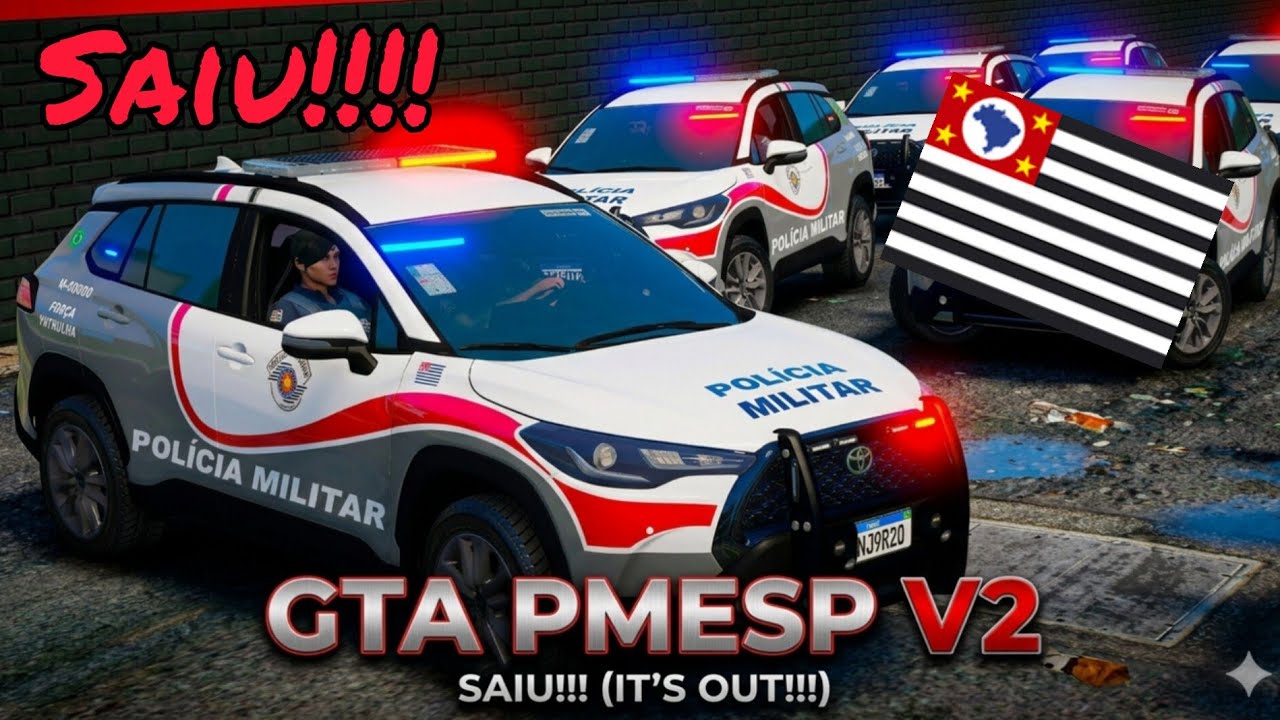 SAIU!!! NOVO GTA PMESP V2 PARA ANDROID | COM NOVAS SKINS E MUITO MAIS  ⚡🇩🇬👊