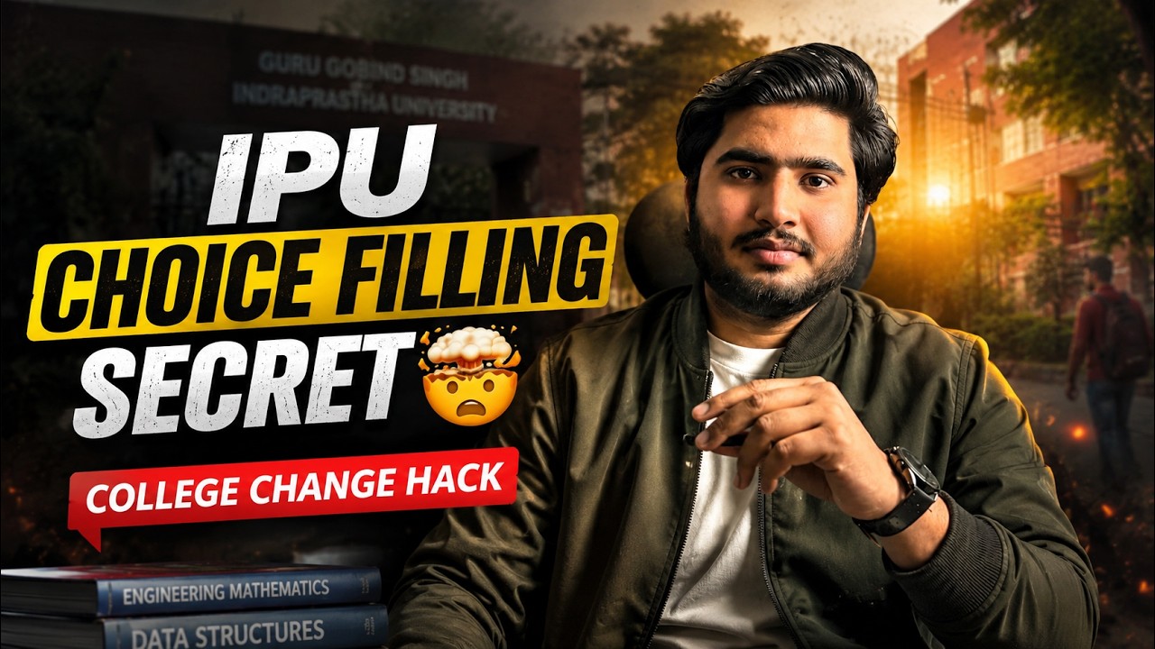 IPU Choice Filling Process 2026 | Best Choice Filling Strategy for Top IPU Colleges & Branches