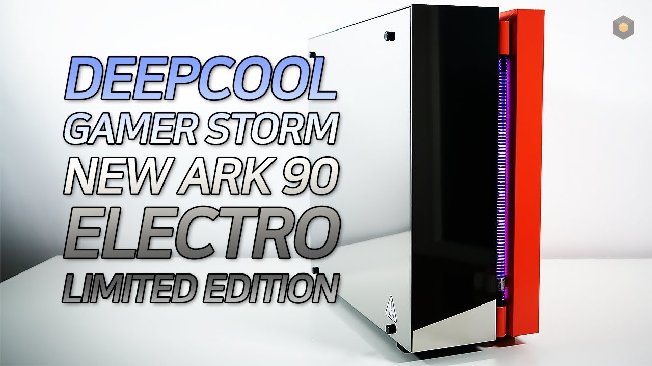 전 세계 100개 한정판! 디자인의 끝을 보여준다!DEEPCOOL GAMER STORM NEW ARK 90 ELECTRO LIMITED EDITION