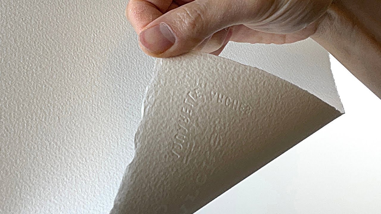 De quel côté du papier peindre à l'aquarelle ?