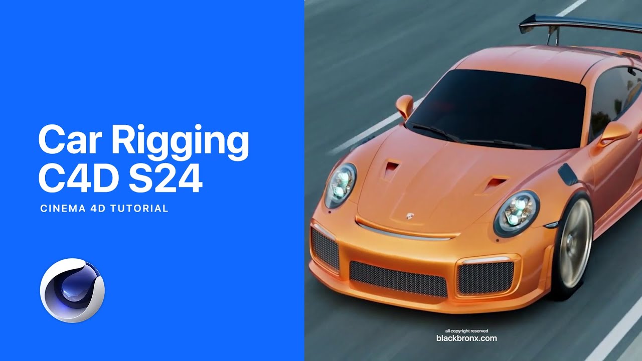 Cinema 4D Tutorial - How to rig car
