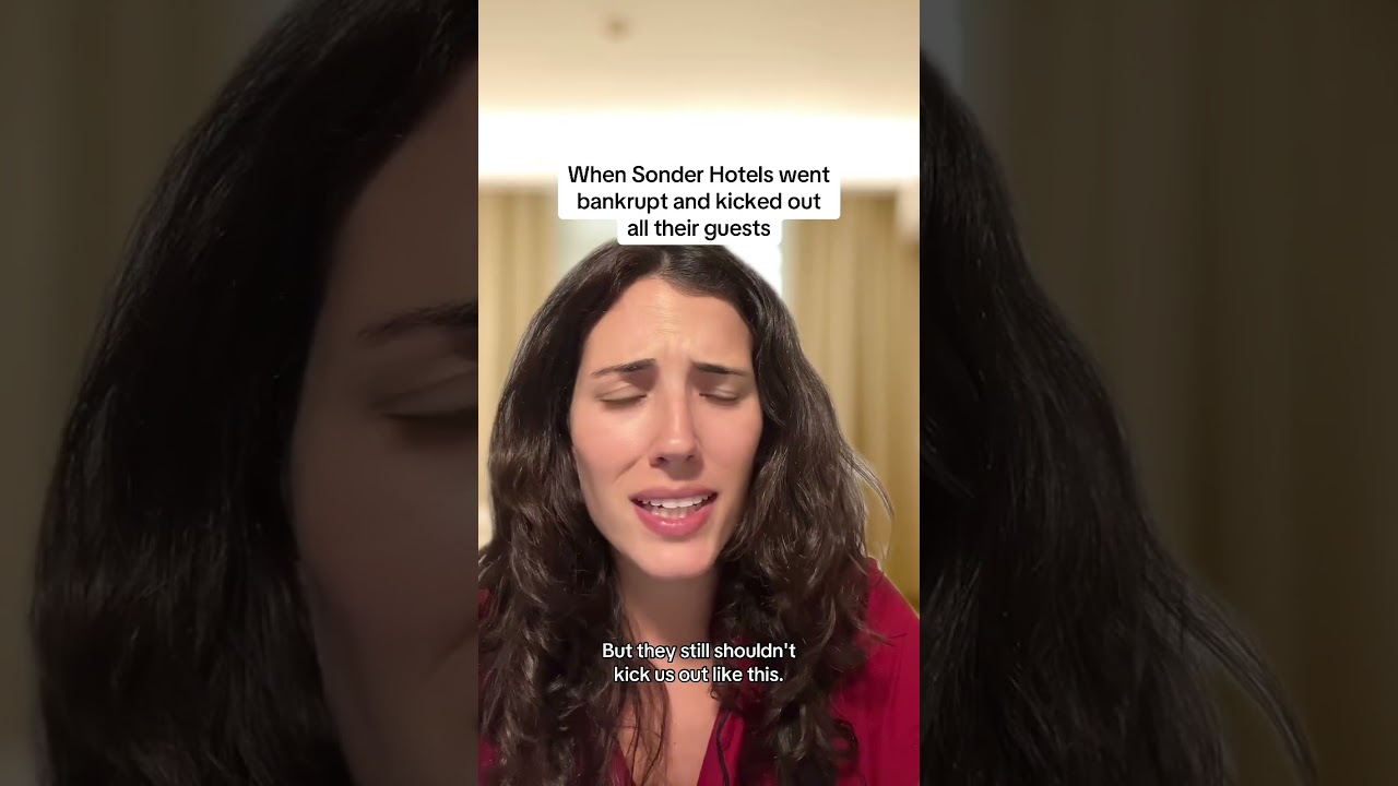 When Sonder Hotels went bankrupt and kicked out all their guests #hotel #hotels #travel