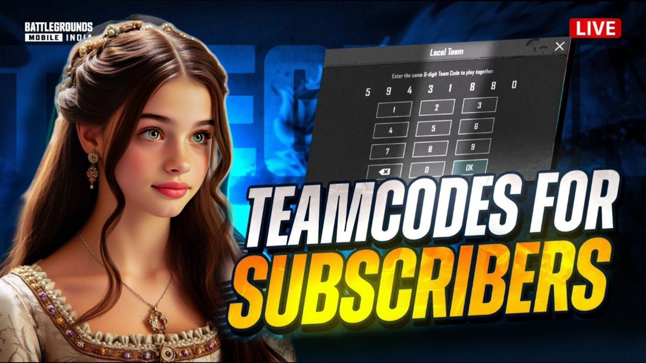 Bgmi Teamcodes Gameplay 🤯Girl Live Stream🔥Girl Live| Yoonaislive🤯#BGMILivestream #gameplay
