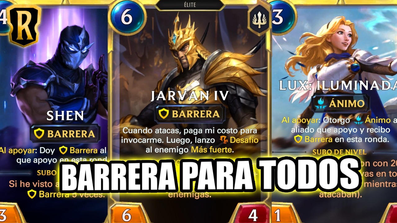 MAZO JARVAN SHEN LUX ILUMINADA LEGENDS OF RUNETERRA #legendsofruneterra #runeterra