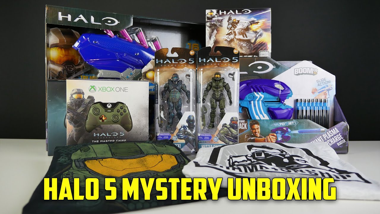 Unboxing Halo 5 Mystery Package!