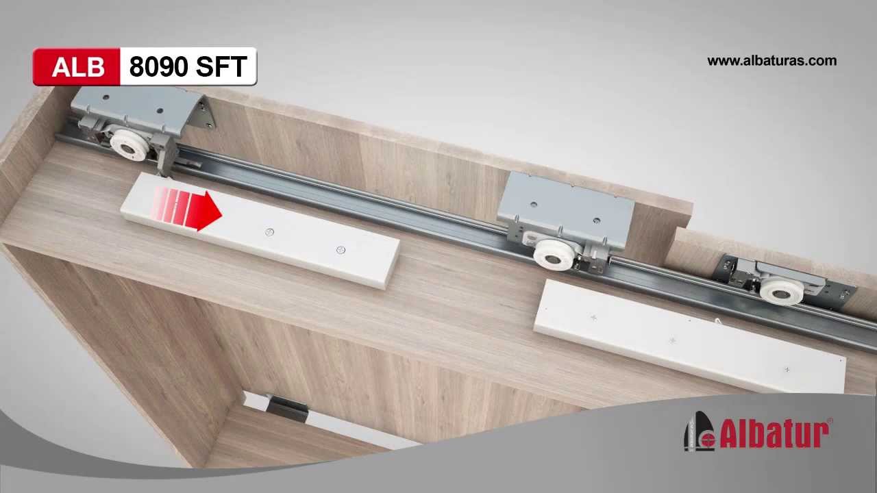 TopSlide 8090 - Sliding Wardrobe Door System Video / 102-8090