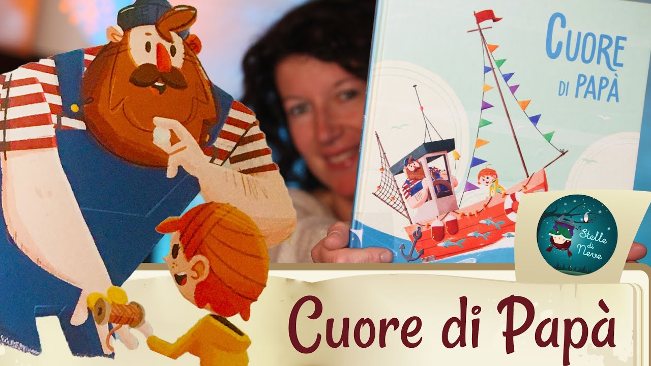 Cuore di papà: 🌊 ⛴👧🧔Libro per la festa del papà