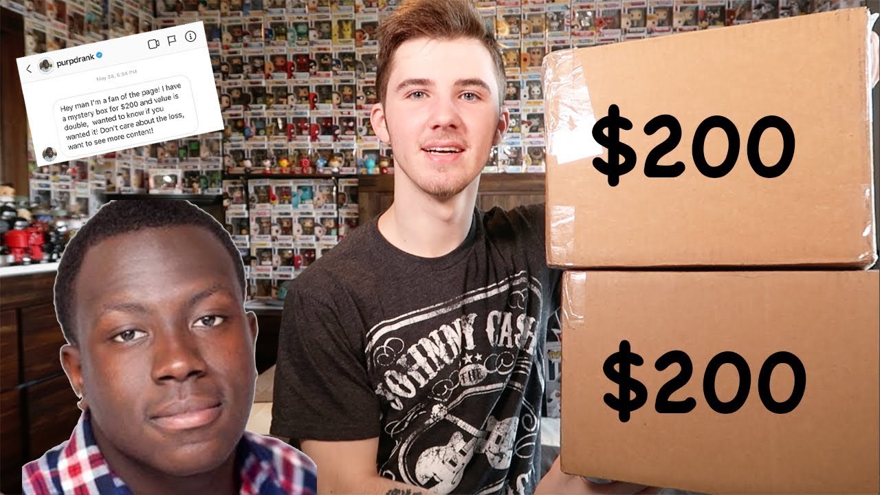 $200 Mystery Boxes From Jerry Purpdrank!