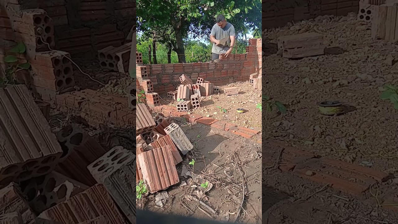 Não usei ferragem na baia dos porquinhos 