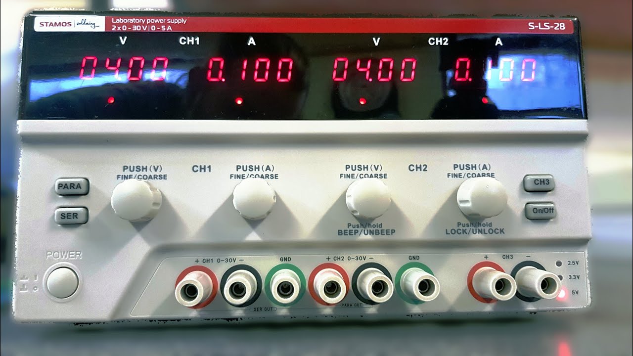 Stamos Soldering S-LS-28 power supply teardown