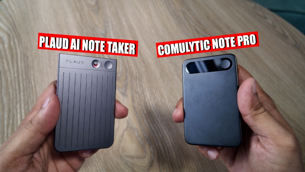 Comulytic Note Pro vs Plaud Note &mdash; Best AI Voice Recorder of 2026