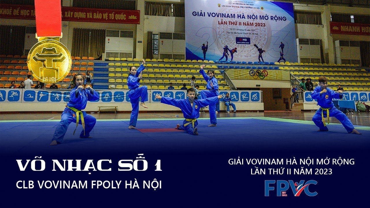 VÕ NHẠC SỐ 1 - CLB Vovinam FPoly Hà Nội | Giải Vovinam Hà Nội mở rộng lần II năm 2023
