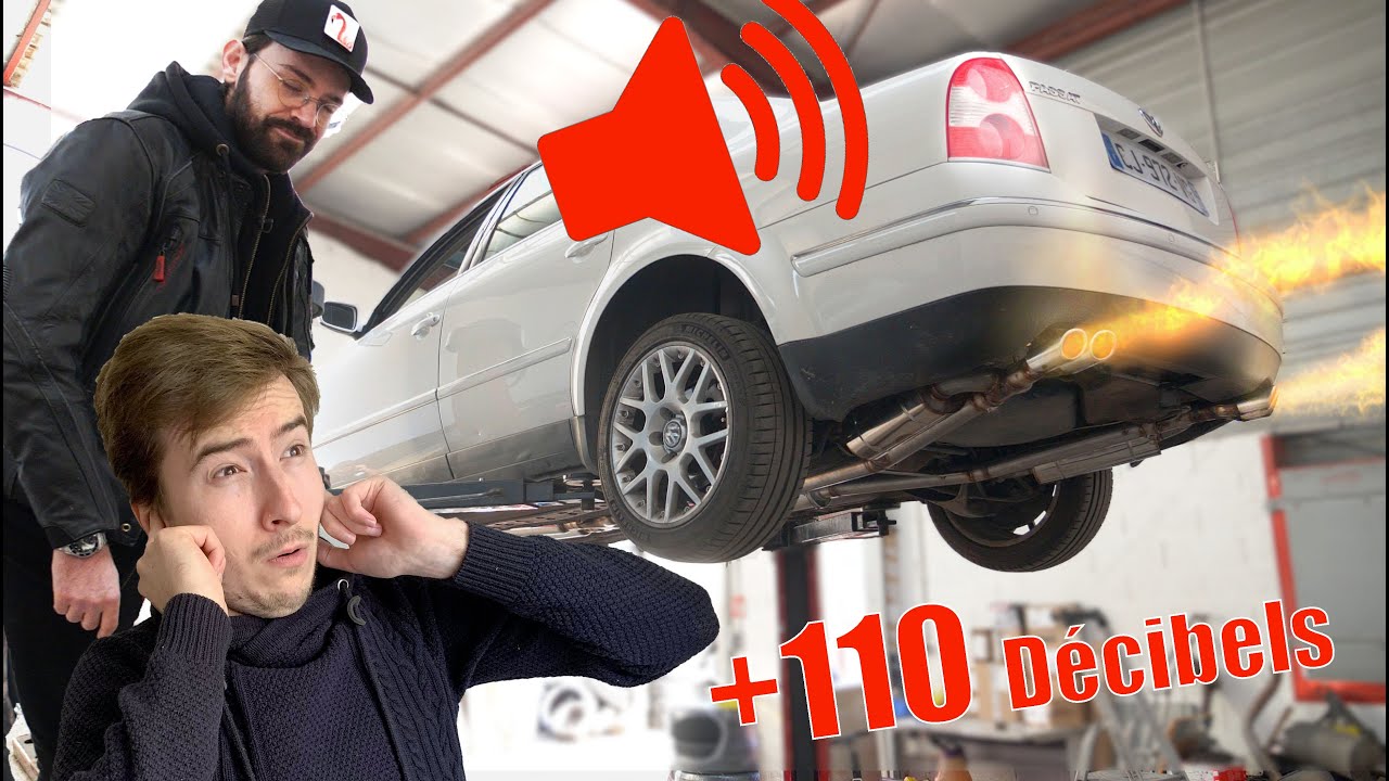 CETTE PASSAT TDI HURLE COMME UNE F1 (les tympans en sang) - Vilebrequin