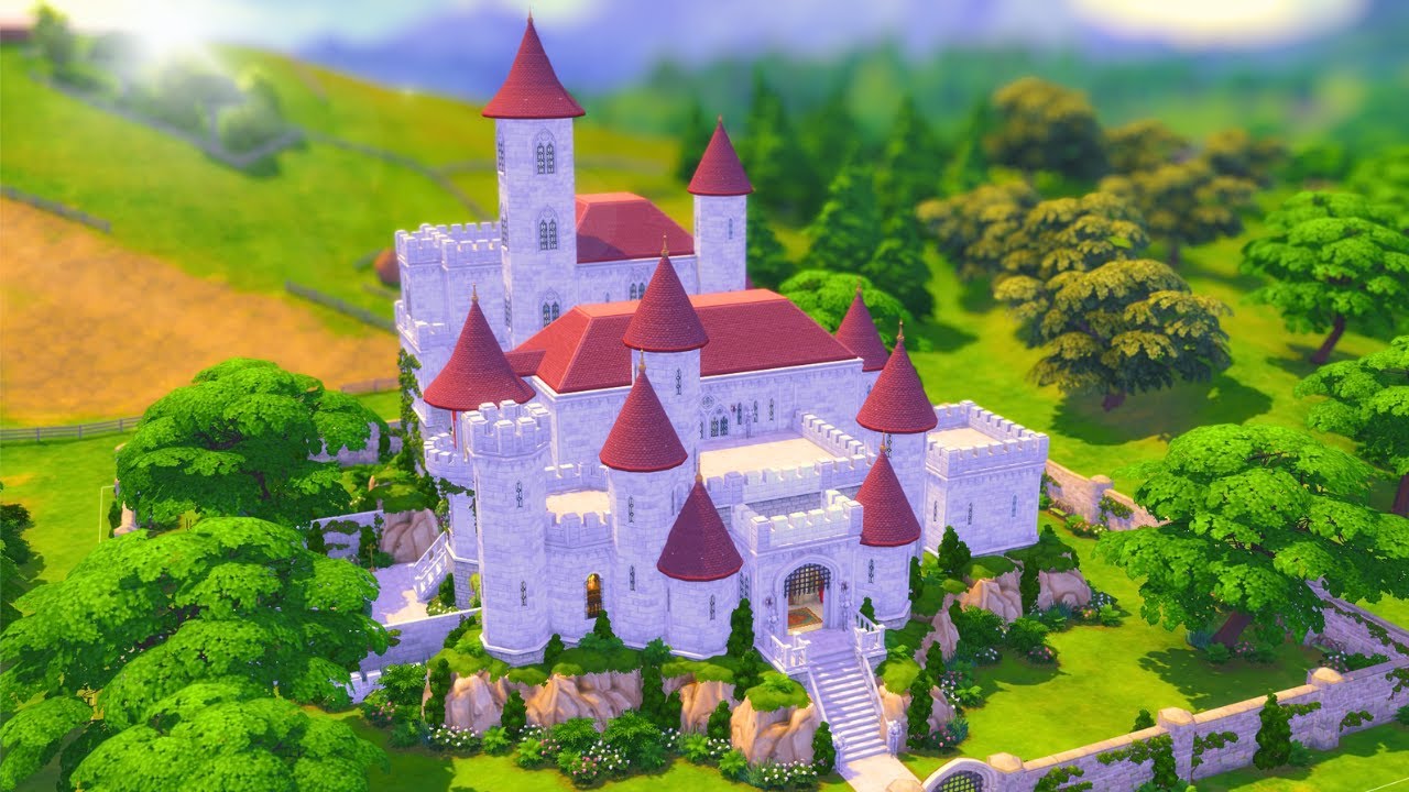 Snow White's Castle | The Disney Save #149 | Sims 4 Save File Speed Build