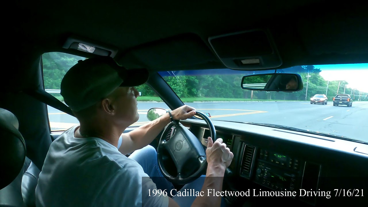 1996 Cadillac Fleetwood Limousine Driving 7/16/21